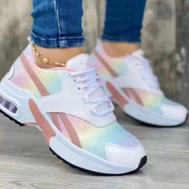 Trendy Sneakers met Dikke Zool voor Dames met Stijlvol Comfort en Veelzijdigheid | Fleur