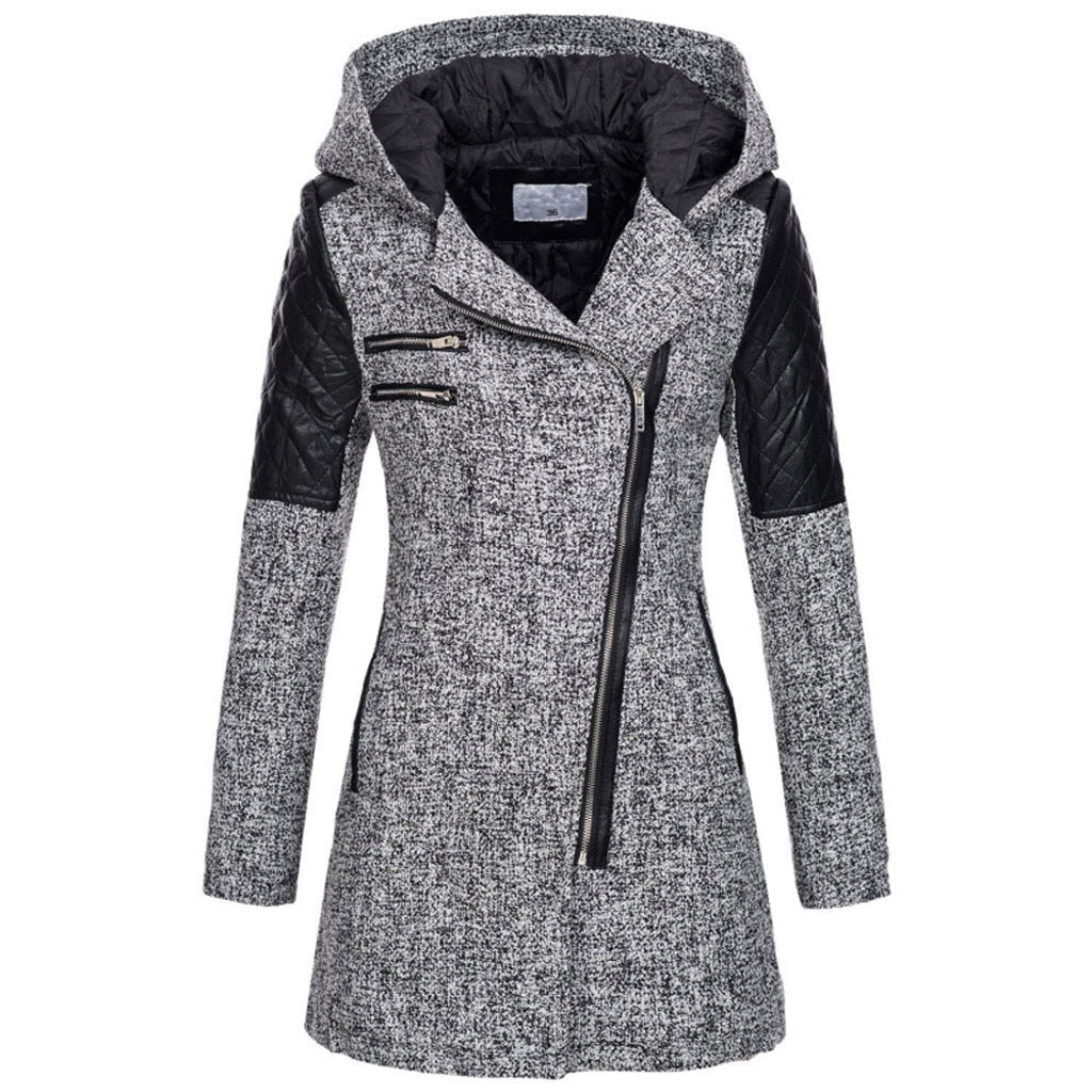 Chique en warme winterjas voor dames met modern design en tijdloze elegantie | Livia