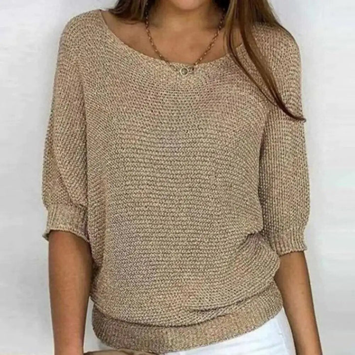 Graceful Knit Sweater voor dames met tijdloos comfort en moderne charme | Sophie