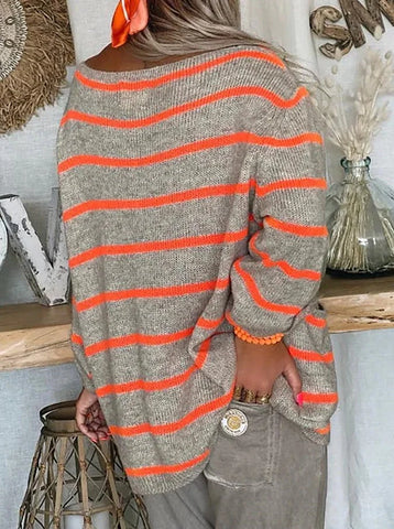 Knusse en elegante gebreide trui voor dames met ultiem comfort en veelzijdige stijl | Isa