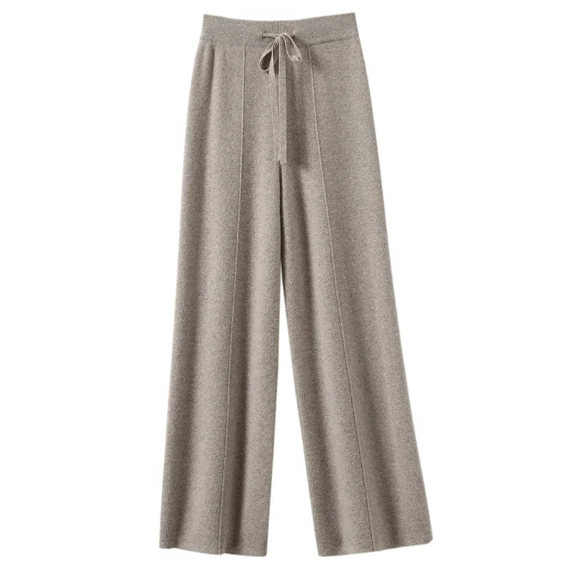 Luxe en comfortabele kasjmier broek voor dames met elegante stijl en casual elegantie | Livia