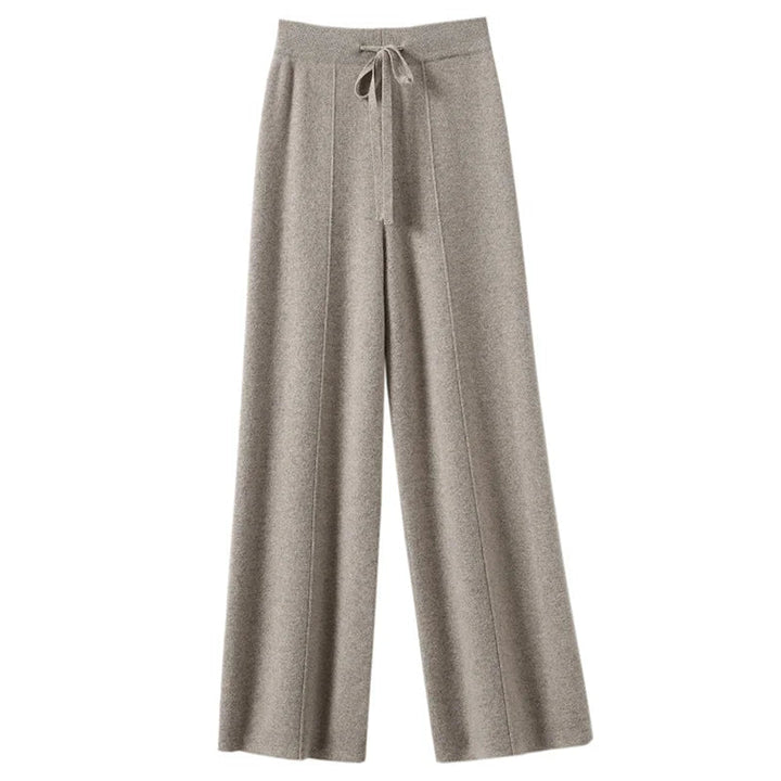 Luxe en comfortabele kasjmier broek voor dames met elegante stijl en casual elegantie | Livia