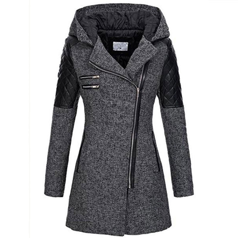 Chique en warme winterjas voor dames met modern design en tijdloze elegantie | Livia