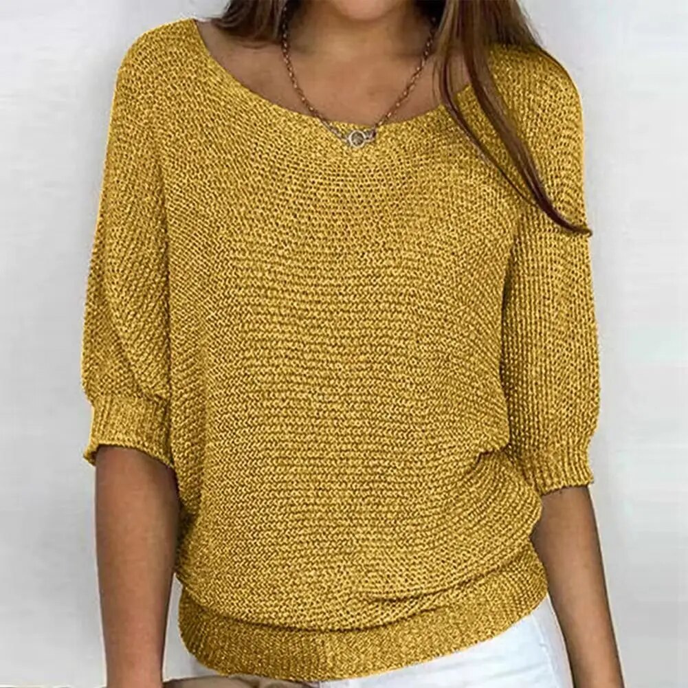 Graceful Knit Sweater voor dames met tijdloos comfort en moderne charme | Sophie