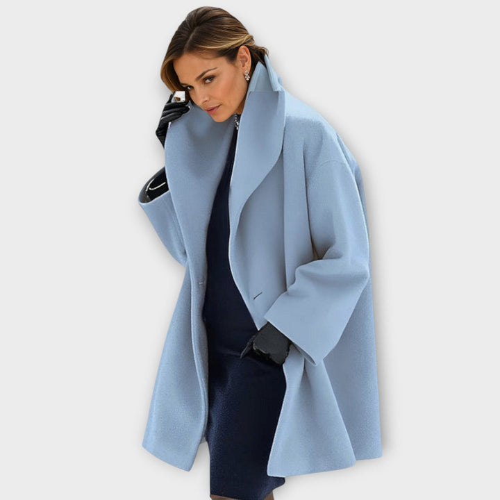 Charmante Jas van wolmix voor dames met ultieme warmte en veelzijdige stijl | Amélie