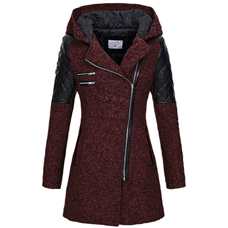 Chique en warme winterjas voor dames met modern design en tijdloze elegantie | Livia