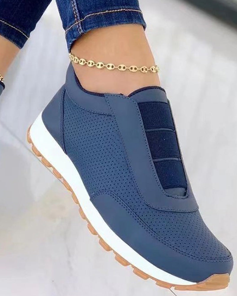 Casual Slip-On Sneakers voor dames met all season comfort en sportieve elegantie | Sofie