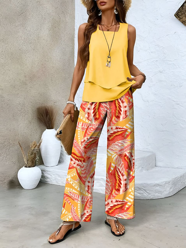 Elegante en veelzijdige zomerset voor vrouwen met moeiteloze charme en casual stijl | Anna